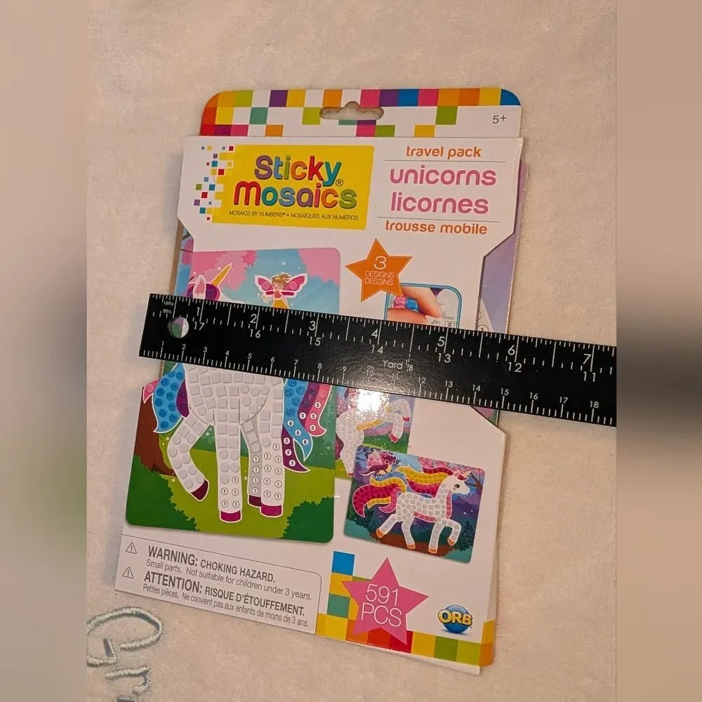 Orb Toys Sticky Mosaics Mosaics By Numbers
